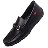 Men's Casual Hands Free Slip on Buckle Loafers