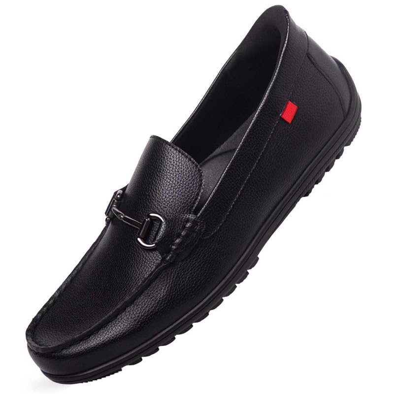 Marc Joseph New York Men's Casual Hands Free Slip on Buckle Loafers
