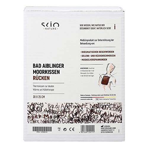 MOORKISSEN Bad Aiblinger Rücken 25x38 cm 1 St