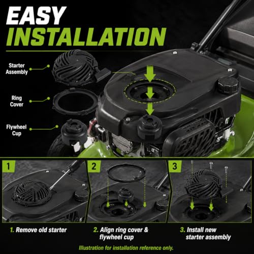 Image of Yinlowa 591139 Recoil Starter Pull Start Assembly with 593960 Start Cup
