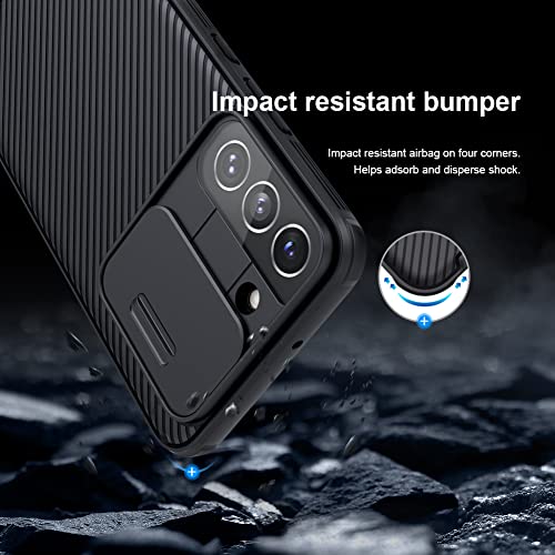 Image of Samsung Galaxy S22 Plus Case with Camera Cover Protective & Slim Fit, Camera Protection Case Only for Samsung Galaxy S22+ / S22 Plus 5G 2022 (Green)