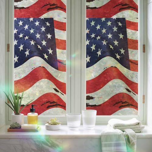Vinilo Decorativo Ventana Efecto Vidrio Stained Glass 19.6" x 39.3" miniatura 4