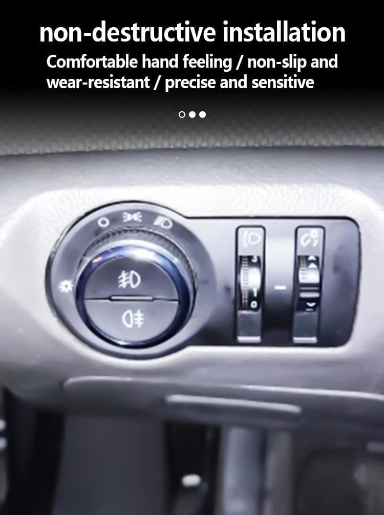 for Buick for Encore Car Headlight Control Switches Fog Light Lamp Adjust Switch 13295228 10108739 Replacement Parts(A)