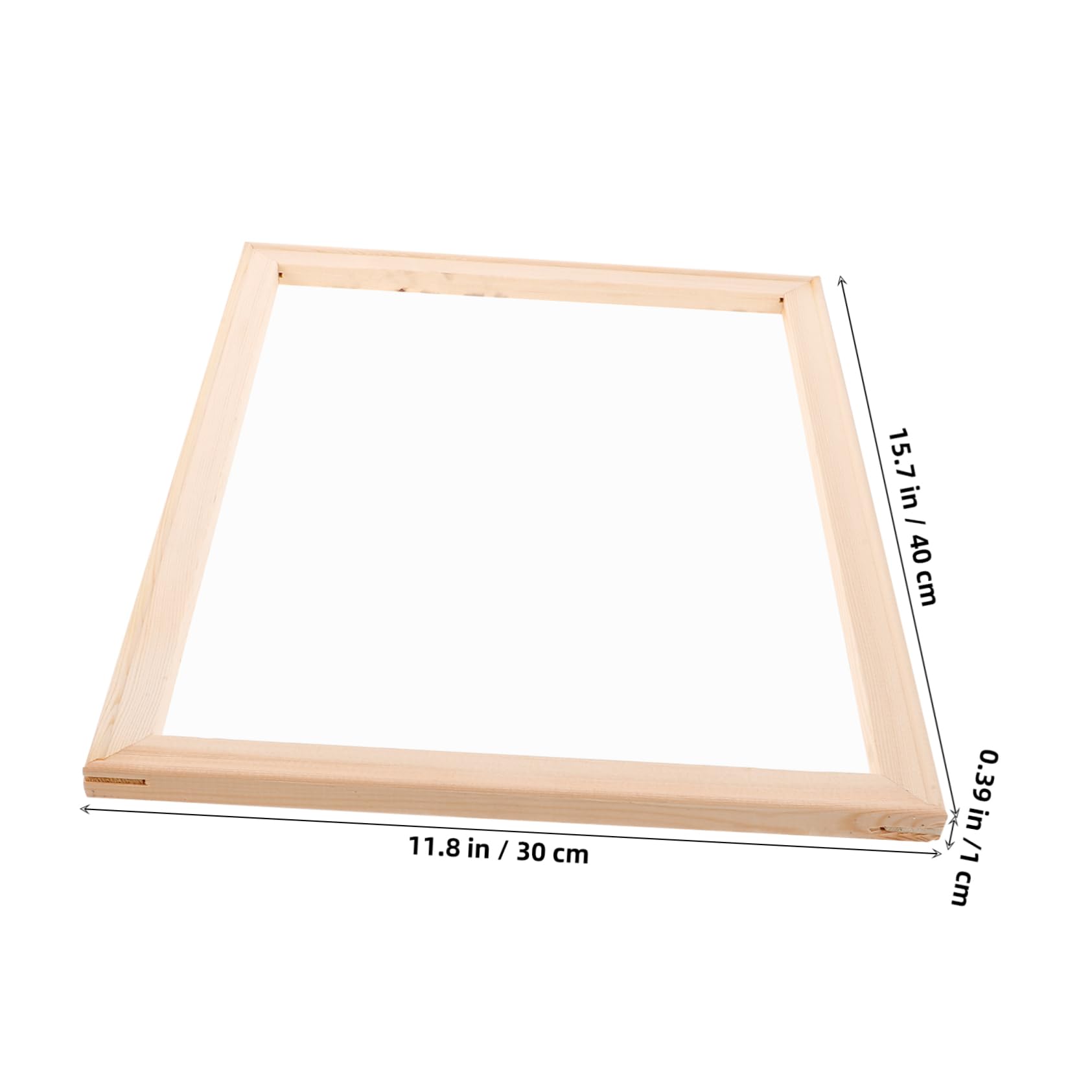 VILLCASE Wooden Picture Frame for Canvas Paintings Oil Painting Holder Vintage Style Easy to Clean