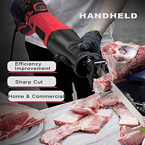 BYOKA 4800W Elektrische Kabelgebundene Säbelsäge Mit Variabler Geschwindigkeit, Gewerbliche Knochenfleischsäge Zum Schneiden Von Gefrorenem Fleisch, Knochen – Bild 3