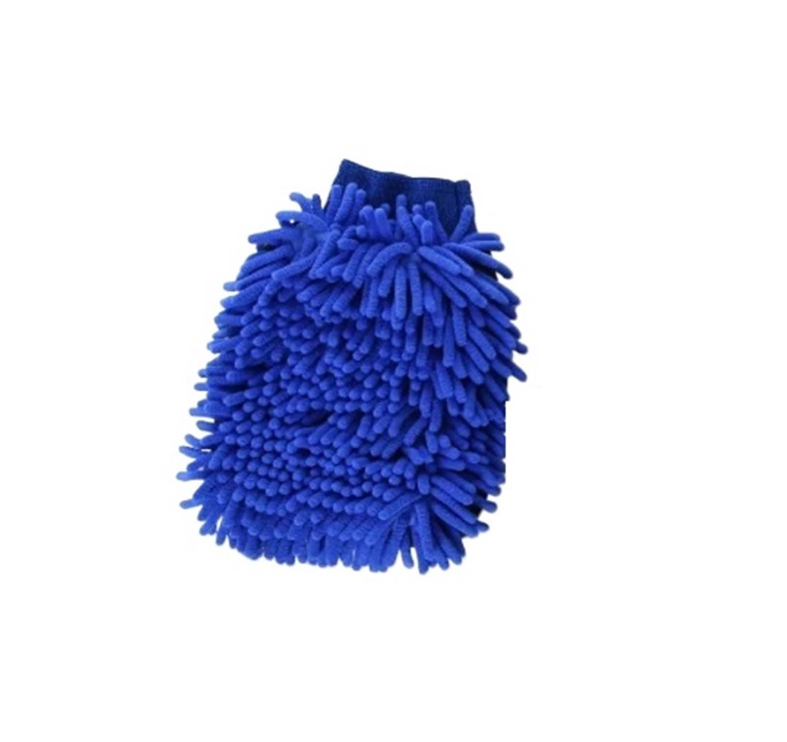 HEUchuan Fleece Car Wash Gloves Car Wash Gloves Coral Fleece Foaming Long Velvet Single-sided Double-sided Cleaning(Blue)