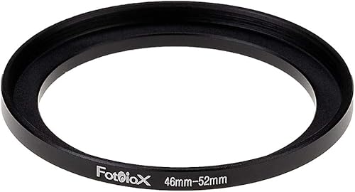 Miniatura 8 de Fotodiox arandela adaptadora de metal anodizado, negro (para filtros más grandes)