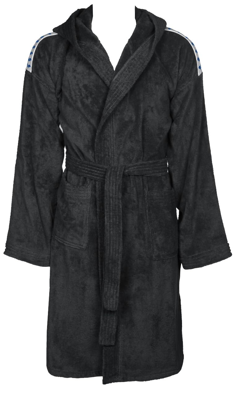 arena Zeppelin Light Accappatoio Uomo e Donna in Cotone, Accappatoio Cotone con Cappuccio e Tasche, Accappatoio Unisex in Spugna, Comodo e Leggero