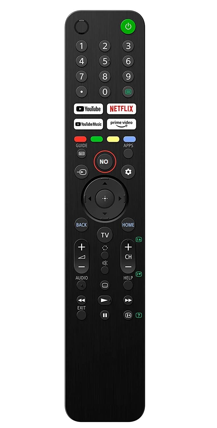 VNQ Remote Compatible with Sony Bravia 4K Ultra HD Smart LED Google TV Remote Compatible List KD-50X75K, KD-55X74K, KD-43X74K (Without Mic/No Voice)