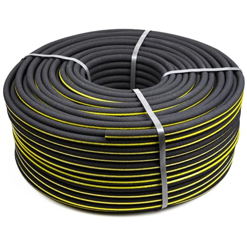 Eaton Brothers Bulk Soaker Hose &ndash; 500 ft x 3/8 inch Recycled Rubber Soaker Irrigation Line...