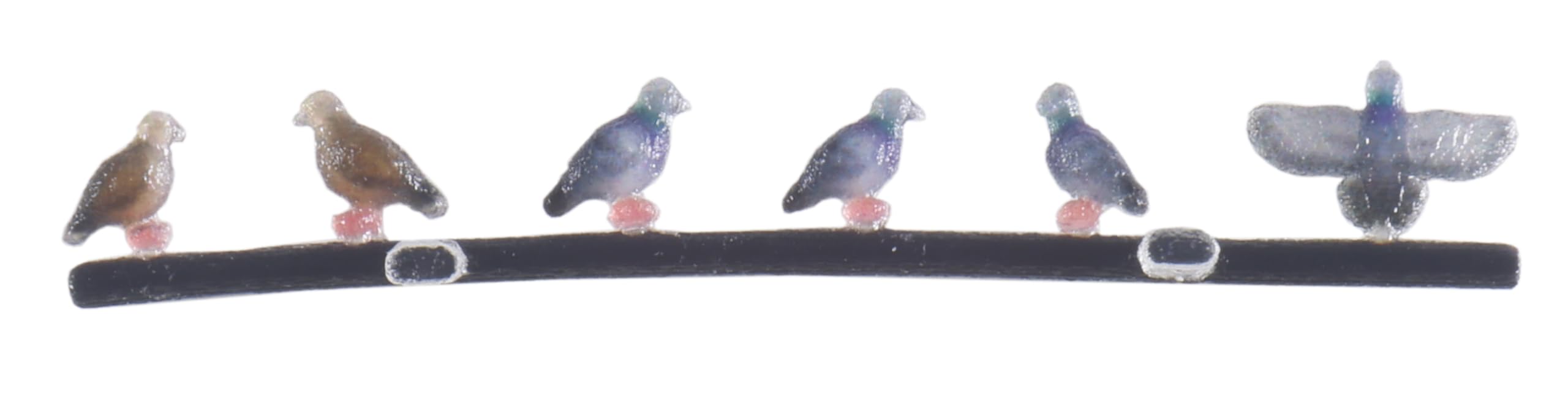 Kato Pigeons (6) Figure Set K24-713 N Gauge