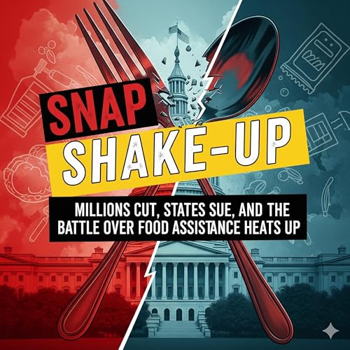 『SNAP Shake-Up Millions Cut, States Sue, and the Battle Over Food Assistance Heats Up』のカバーアート