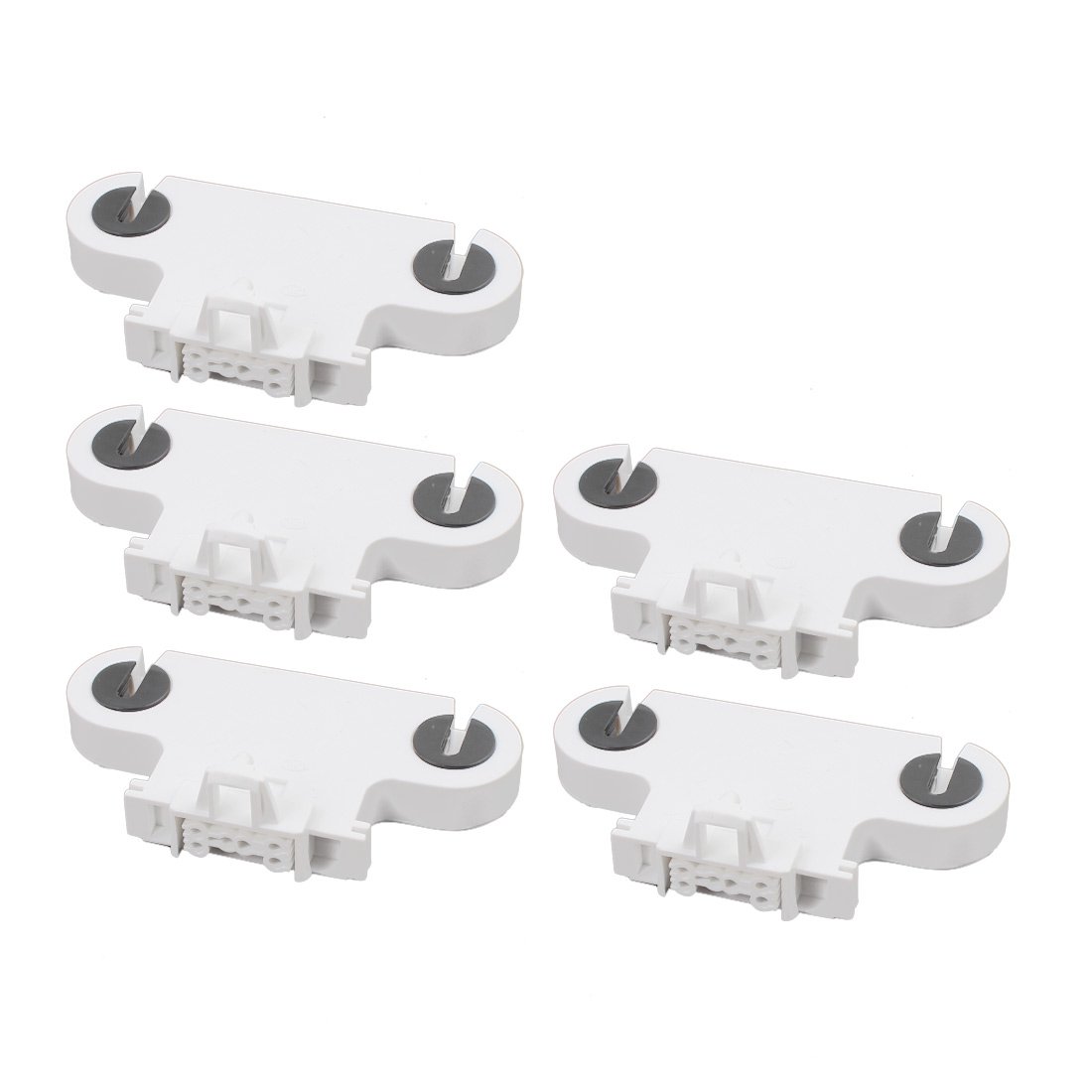 Aexit 6 pz AC 500 V 2A G5-F288G T5 Presa G5 Base Supporto Della Lampada Fluorescente Bianco w Copertura ID: 483957
