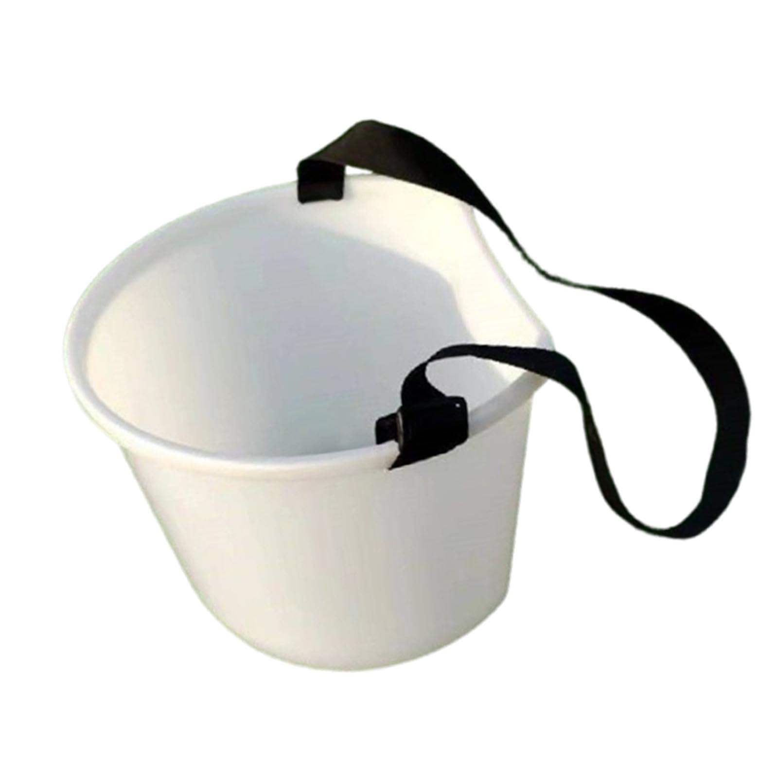 Gralara Cesta para Recoger Frutas con Correa de Hombro Ajustable, Organizador Multifuncional y Compacto para el jardín.