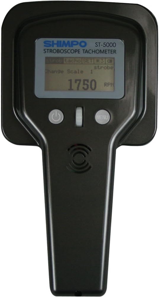 Shimpo ST-5000 Dual LED Stroboscope & Laser Tachometer