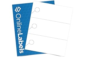 300-Pack Door Hangers 8.5 x 3.66 - Durable and Customizable Inkjet/Laser Printable Cardstock Flyers