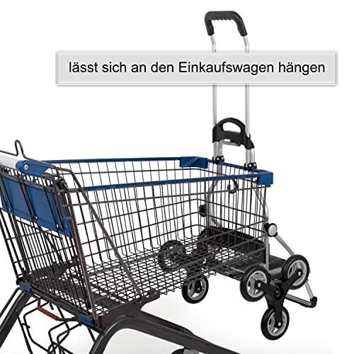 ANDERSEN Einkaufstrolley - Treppensteiger Royal Shopper Tamo anthrazit 51 L Reflektor,Thermo, Aluminium, klappbar, Räder abnehmbar, ... – Bild 5