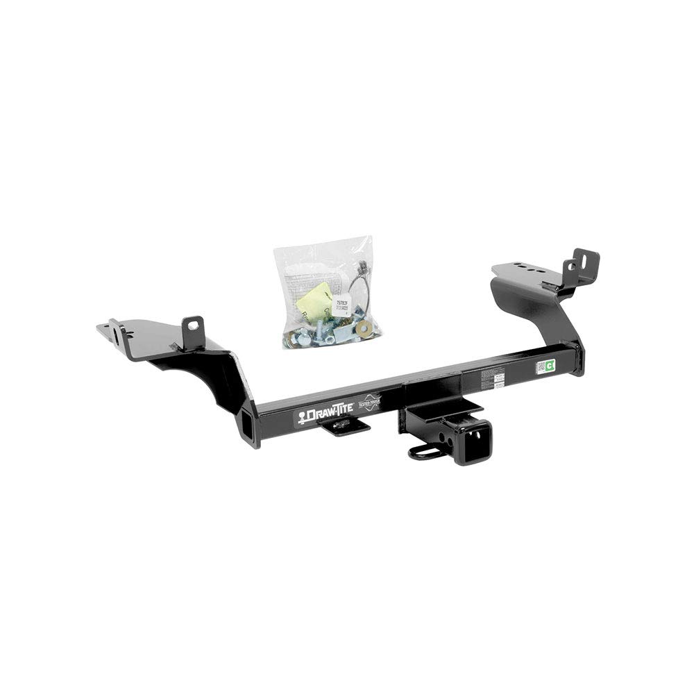 75782 Class 3 Trailer Hitch, 2 Inch Square Receiver, Black,Compatible with 2013-2019 Ford Escape