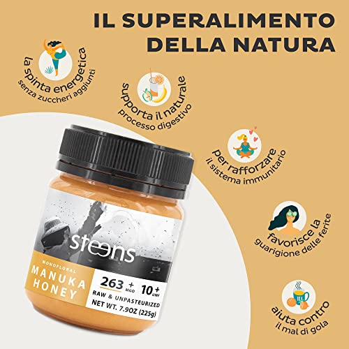 Steens Miele di Manuka - MGO 263+ - Puro Miele