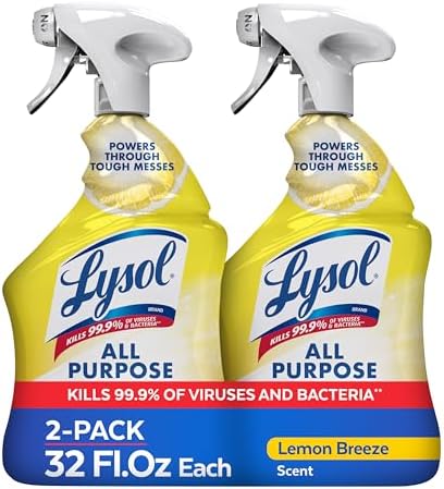 Lysol All Purpose Cleaner Spray, Multi-Purpose Disinfecting Spray...