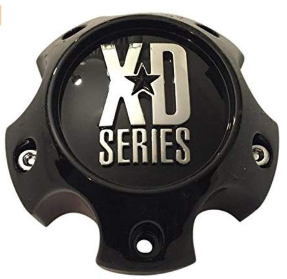 XD SERIESby KMC Wheels 1079L121 A0181 5 Lug Gloss Black Center Cap