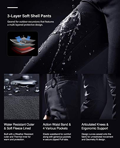 image for Toomett Ski Pants Women Waterproof Snow Winter Insulated Warm Outdoor 