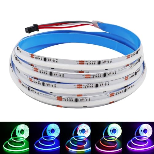 Tira LED COB RGB IP68 10 m 12V WS2811 IC 720 LEDs/m miniatura 2