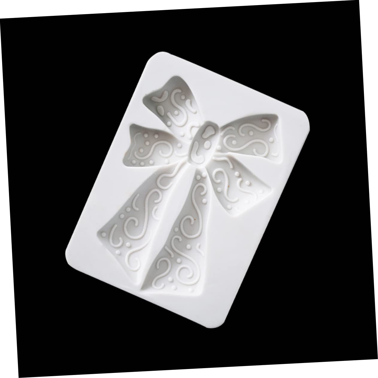 Alipis 3pièces Moule Silicone Grand Format Forme De Nœud Pour Gâteaux Décoration De Gâteaux Pâtisserie Et Chocolat Outil De Cuisine Pratique Et Flexible