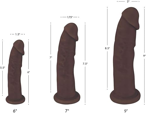 Miniatura 2 de CURVE TOYS Silexpan - Consolador hipoalergénico de silicona (7 pulgadas)