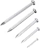 5-200PCS Hardened Cement Nails Carbon Steel Point Tip Zinc Plated Hardwood Wall Tiling Brick Concrete Cement Nail3.5x50mm