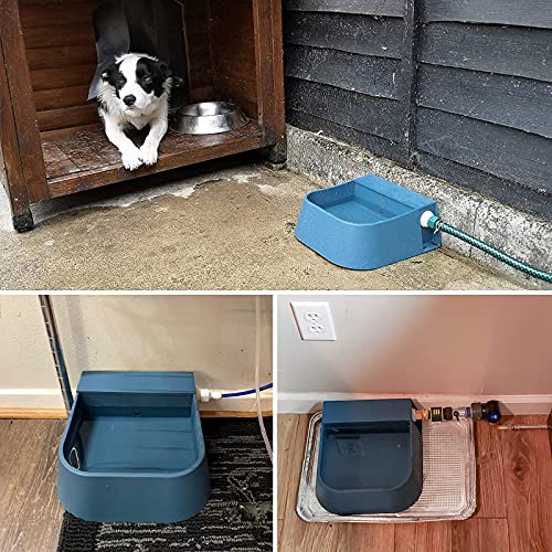 image for Petific Automatic Dog Water Bowl Pet Waterer Dish Automatic Water Feed