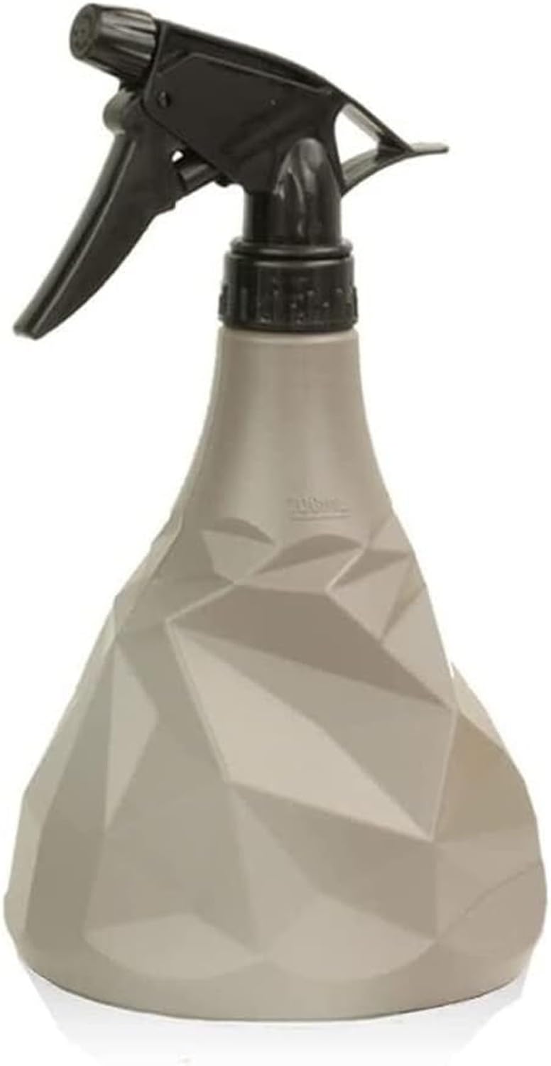 WOMGKDA Polygonal Indoor Watering Can for Succulent, Bonsai and Houseplants, Small Household Garden Spray Bottle Watering Cans for Plants, 11x11x22cm Blue, Grey, 11 * 11 * 22cm