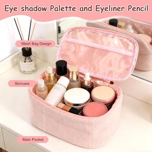 Beautycase Make-upkoffer meisjes 82-delig roze - View 3
