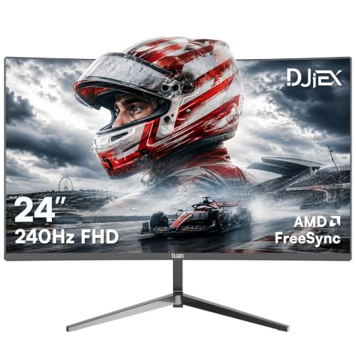 Image of 24 Inch Curved Gaming Monitor FHD 1080P 240Hz, 3000R, 1ms(MPRT)
