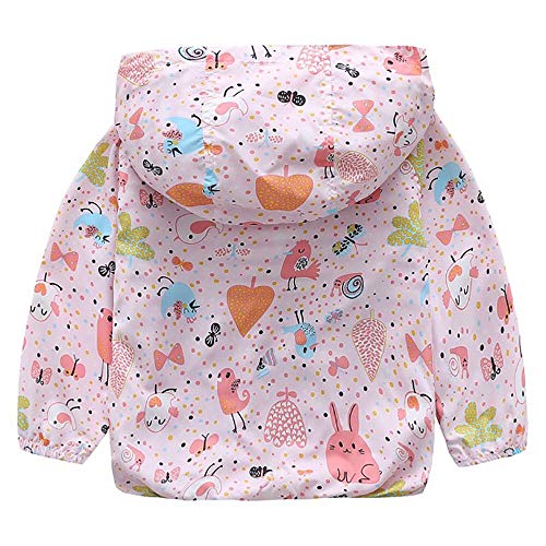 Echinodon Trojaner lichte jas met capuchon, voor meisjes, dunne windjas, sweatjack, lente, zomer - Image 3