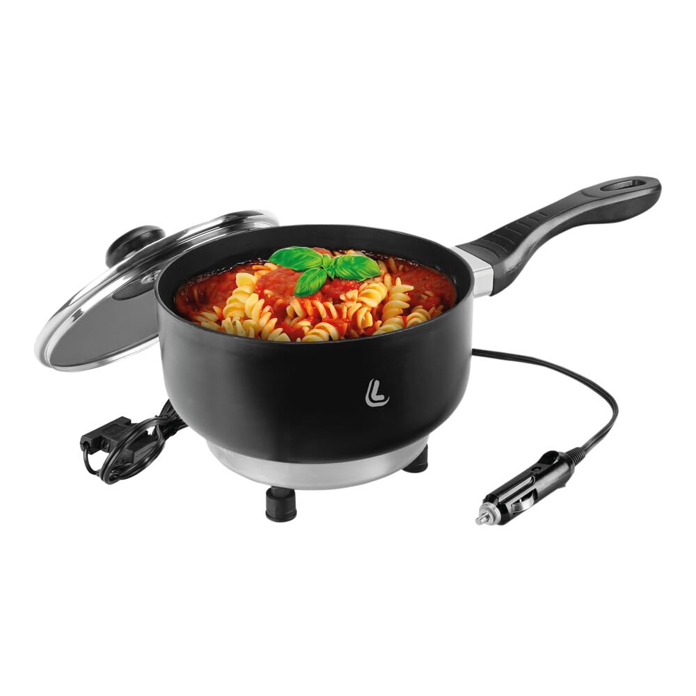 Lampa 97122 Electric Saucepan - Olla eléctrica - Ø 18 cm - 12V - 170W - 13A