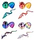 Joy Toy - Drakliths 24202 - 3D-gedrucktes Drachenei, Drachenei mit Drache, voll beweglicher Drache, Zappelspielzeug 7x7x9,5 cm