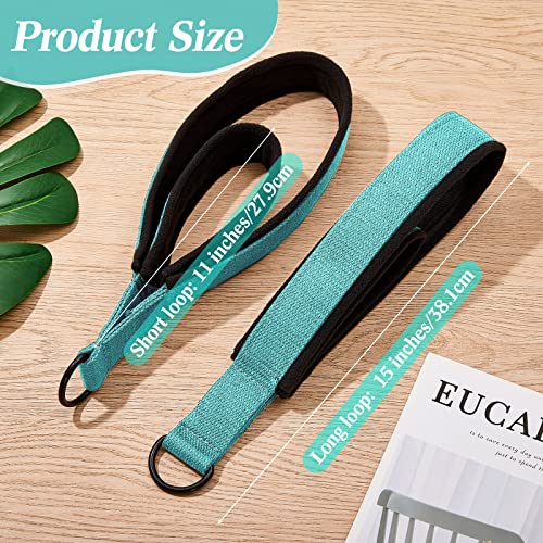 2-Pcs-Pilates-Straps-Pilates-Double-Loop-Straps-Pilates-Reformer-Straps-Pilates-Accessories-Yoga-Exercise-Straps-Pilates-Accessories-Fitness-D-Ring-Straps-for-Home-Gym-Workout