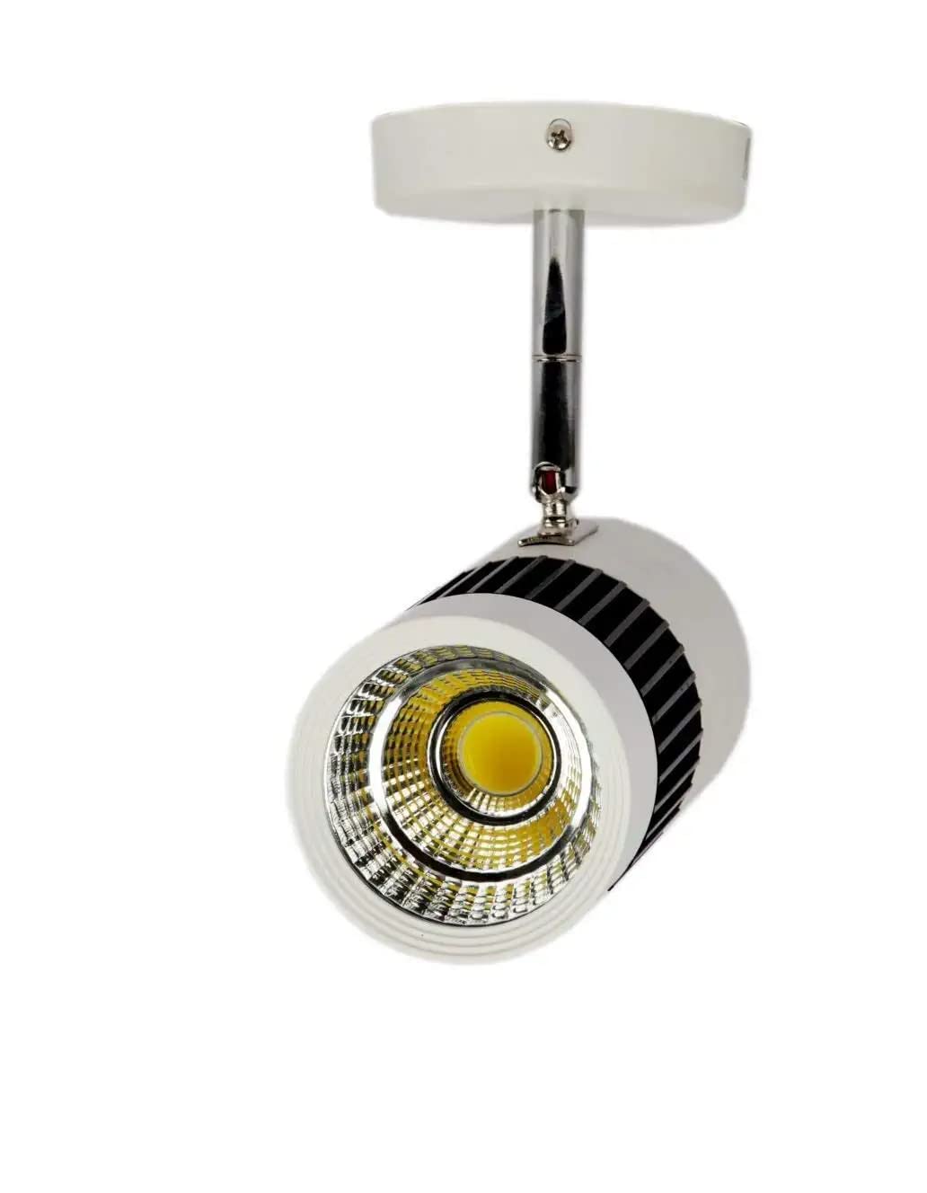 Jackal® LED 9 Watts Indoor Ceiling Spot Light/Focus Light/Wall Light (Colour - Warm White) | Flexibly Rotatable Light Head | Perfect for Kitchen, Living Room & Malls – (6 Months Warranty) (Pack of 6) 2