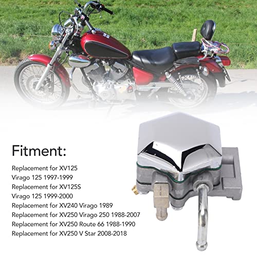 Kraftstoffpumpenbaugruppe 2UJ 13910 00 00 Motorrad-Benzinpumpe aus Metall für XV125 Virago 125 1997-1999