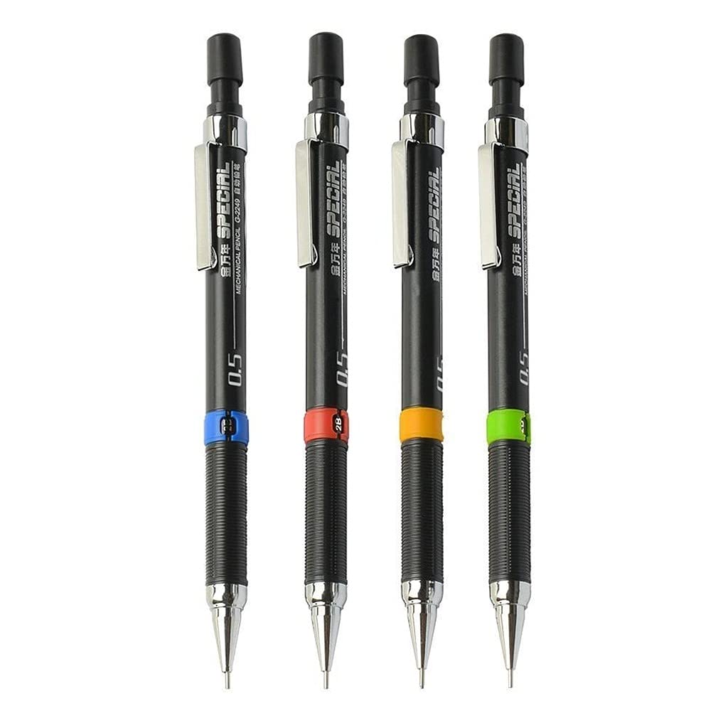 1 Pieces Fine Automatic Pen 0.5Mm Student Mechanical Supplies Sketch Pencil Stationery Style Drawing Automatic Kids