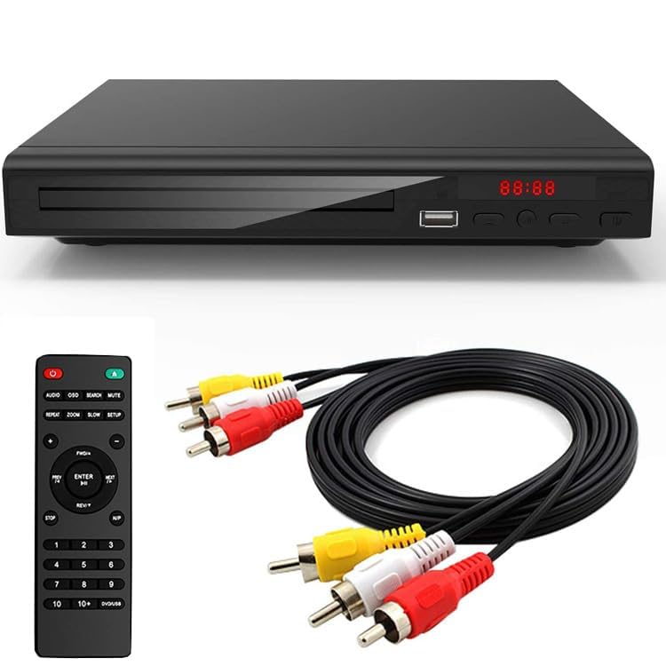 Lecteur DVD compact pour lire vos disques et clés USB sans bug