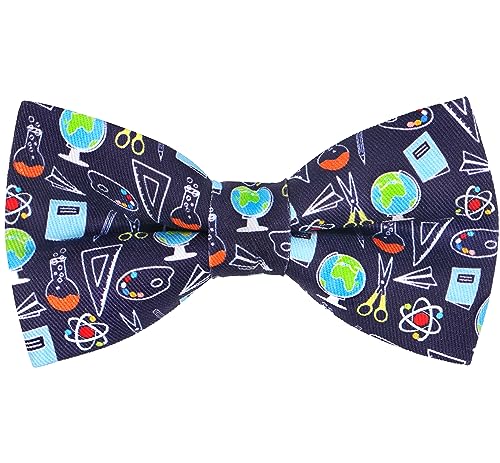 Image of OCIA Cute Pattern Pre-tied Bow Tie Adjustable Bowties for Adult & Children