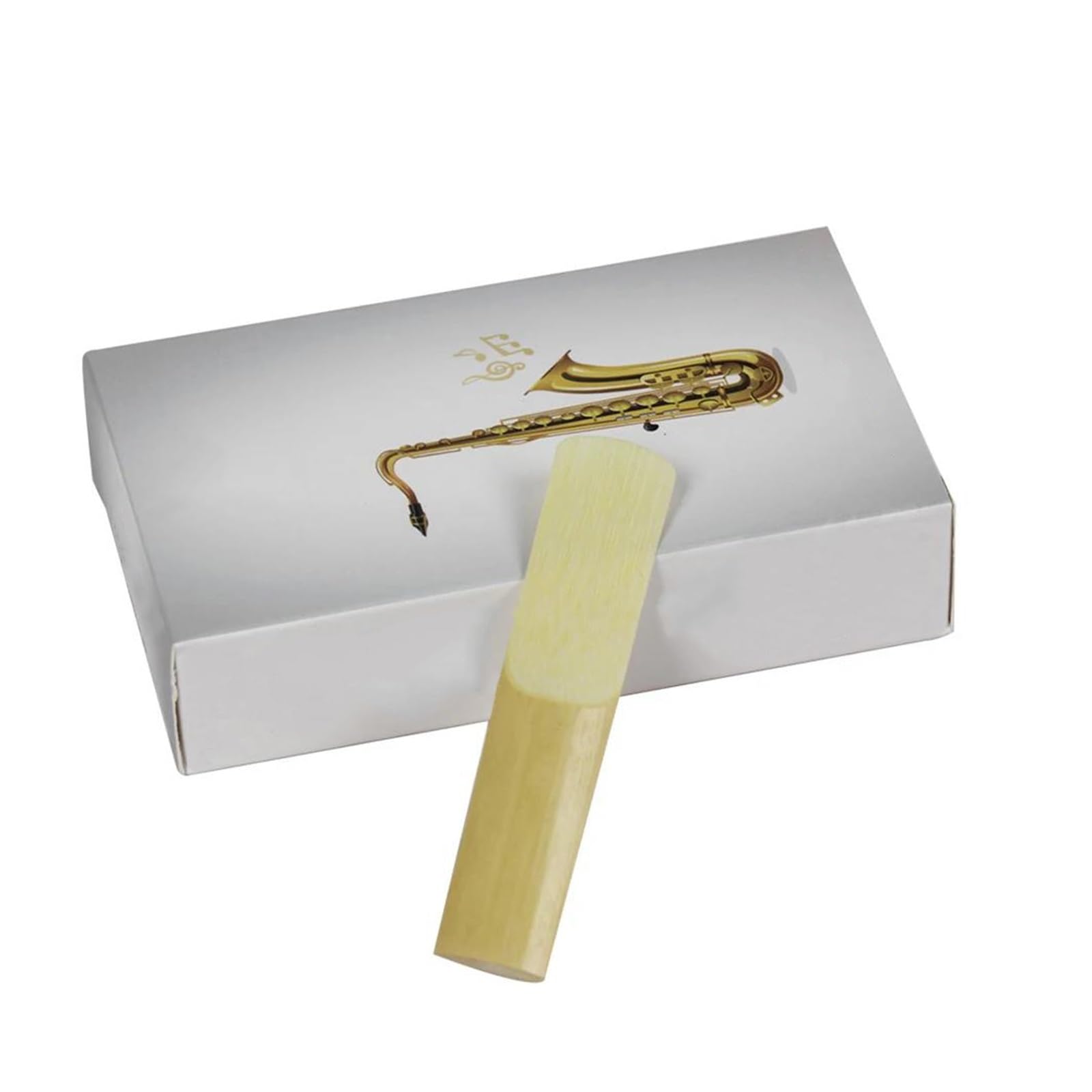 Akcesoria Do Instrumentów Saksofonu 10 Sztuk/pudło Bb Saksofon Tenorowy Stroiki Do Saksofonu Siła 2.5 Stroiki Do Saksofonu Profesjonalne Części Do Instrumentów Dętych Drewnianych Akcesoria (Color : A
