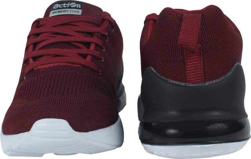 Image of Action Men's Non-Marking Mesh Lace-Up Running Sport Shoes AM 1024