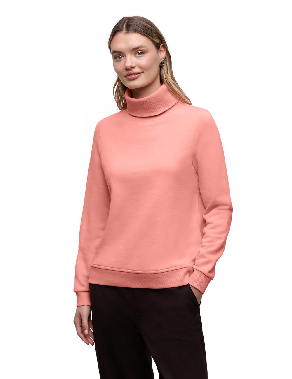 Street One Damen 3017554 Pullover in Unifarbe (1er Pack)