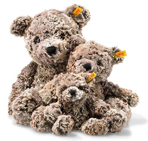 Steiff Soft Cuddly Friends, Mottled Brown Terry Teddy Bear, 8" #TOP4