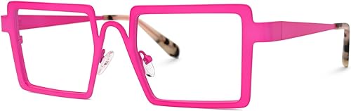VOOGLAM Gafas de bloqueo de luz azul rectángulo con estilo para mujer, anti fatiga ocular UV Cairbre