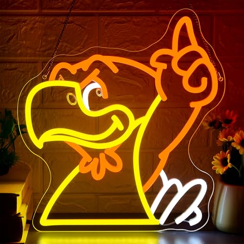 Image of Football Neon Sign for Wall Decor Soccer Team Logo LED Light for Man Cave