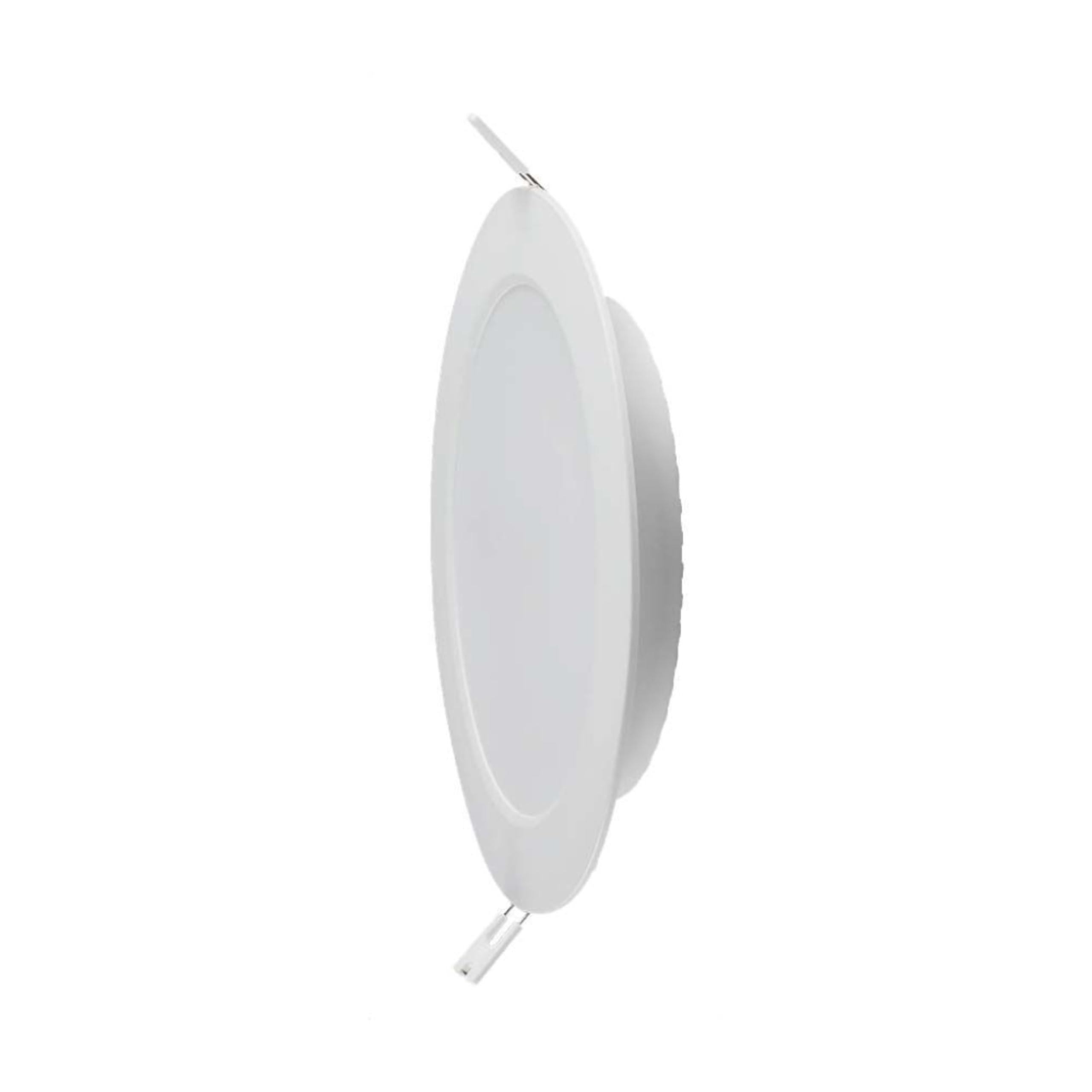 V-TAC 10x Faretti LED da Incasso Rotondi 18W - SUPER LUMINOSI - Diametro 220 mm - 1850 Lumen - IP20 - per Soffitto, Casa, Cartongesso - Mini Pannello - Lampada - Foro 200-205 mm - Luce Fredda 6500K